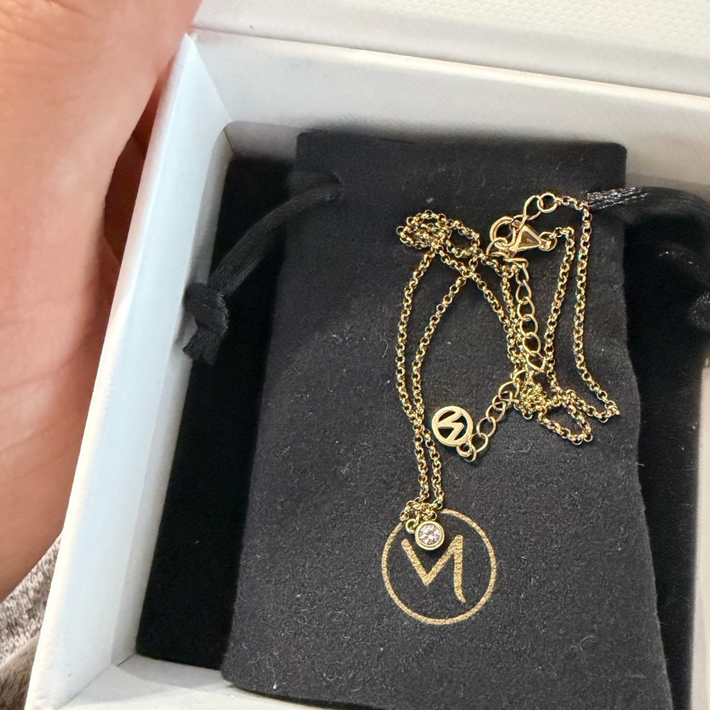 Mejuri Sapphire Choker Necklace